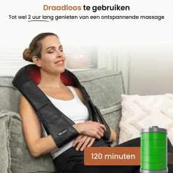 Overig BrellaVio XL Draadloos Massagekussen + Massagebal Discount