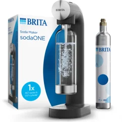 BRITA SodaONE Zwart Single Unit New