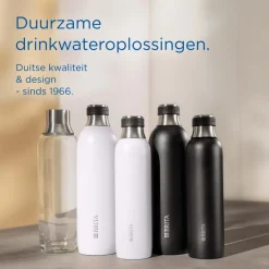 BRITA SodaTRIO RVS Kleine Fles Zwart Single Unit Discount