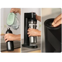 BRITA SodaTRIO Zwart Single Unit Discount