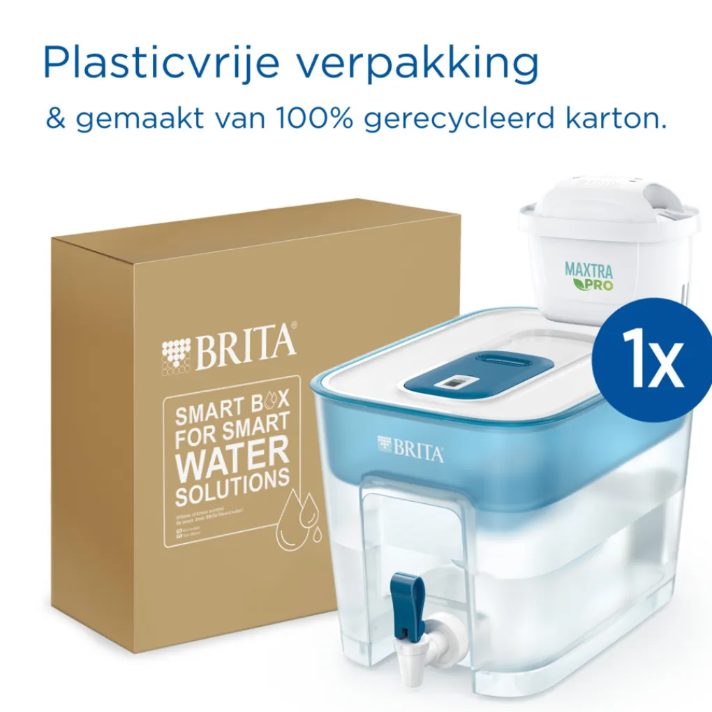 BRITA Waterfilterkan Flow Cool 8.2L Blauw incl. 1 MAXTRA PRO ALL-IN-1 Waterfilterpatroon Online