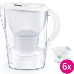 BRITA Waterfilterkan Marella Cool 2.4L Wit incl. 6 MAXTRA PRO ALL-IN-1 Waterfilterpatroon