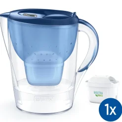 BRITA Waterfilterkan Marella XL 3.5L Blauw incl. 1 MAXTRA PRO Waterfilterpatroon Outlet
