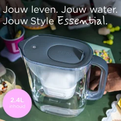 BRITA waterfilterkan Style Essential Blauw (2,4L) incl. 6x MAXTRA PRO filters Best