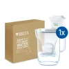 BRITA Waterfilterkan Style Cool 2.4L Grijs incl,1 MAXTRA PRO Waterfilterpatroon Outlet