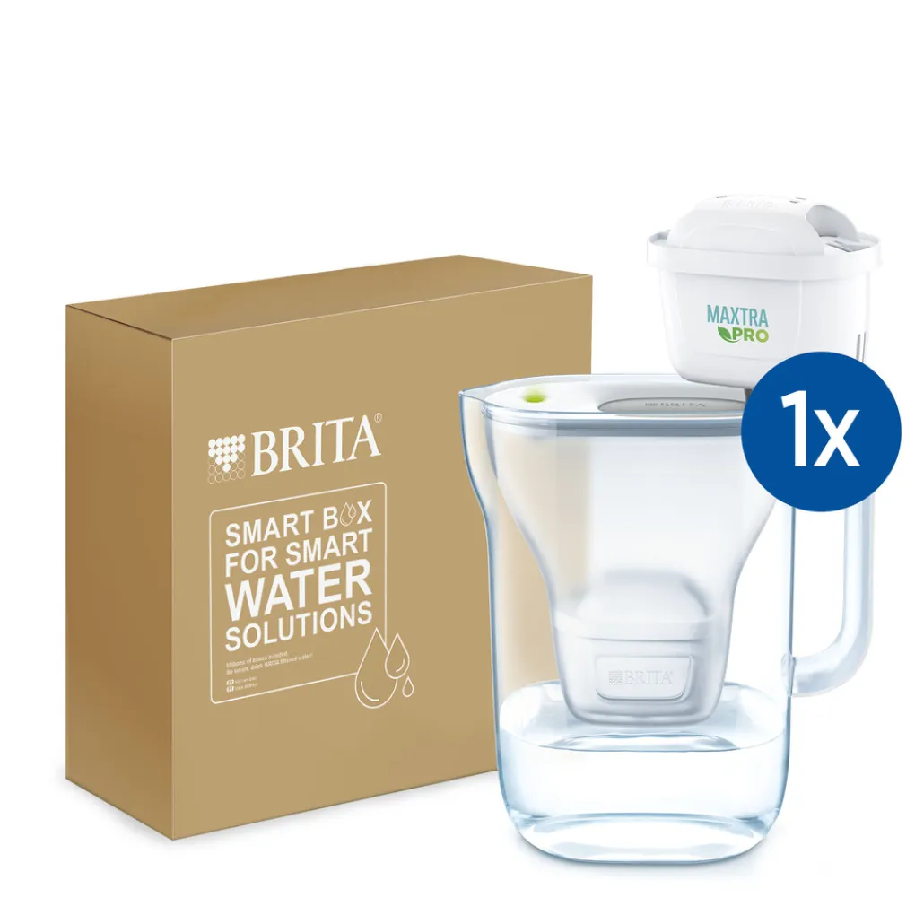 BRITA Waterfilterkan Style Cool 2.4L Grijs incl,1 MAXTRA PRO Waterfilterpatroon Outlet