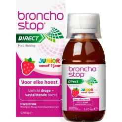 Bronchostop Direct met Honing Junior Hot
