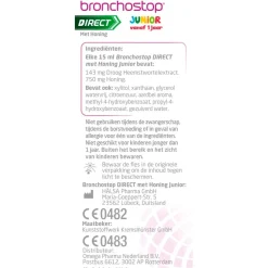 Bronchostop Direct met Honing Junior Hot