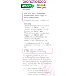 Bronchostop Direct met Honing Junior Hot