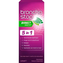 Bronchostop Direct Nacht 5-in-1 Hoestdrank Best