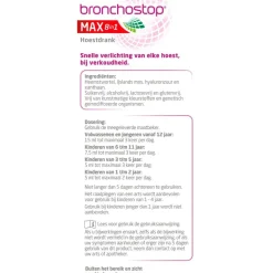 Bronchostop Max 8-in-1 Hoestdrank Hot