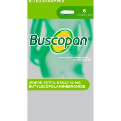 Buscopan Bij Buikkrampen 10mg Butylscopolaminebromide Zetpillen Discount