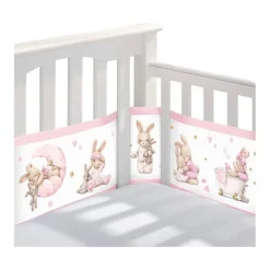 Buxibo Baby Bed Omrander Bedbumper Hoofdbeschermer Set van 2 Discount