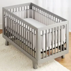 Buxibo Baby Bed Omrander Bedbumper Hoofdbeschermer Set van 2 Discount