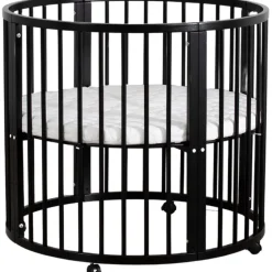 Buxibo Baby Box Grondbox Speelbox Playpen Kinderbox Rond Inclusief Matras