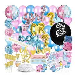 Buxibo Gender Reveal Versiering Babyshower Party Set Party Decoratie Hot