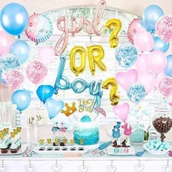 Buxibo Gender Reveal Versiering Babyshower Party Set Party Decoratie Hot