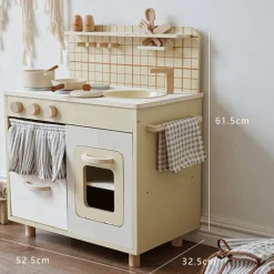 Buxibo Houten Kinderkeuken Inclusief Accessoires en Keukengerei Speelkeuken Sale