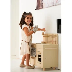 Buxibo Houten Kinderkeuken Inclusief Accessoires en Keukengerei Speelkeuken Sale