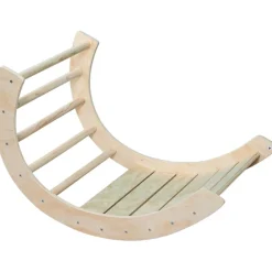 Buxibo Houten Klimbrug/Klimboog XXL Montessori Klimrek Inclusief Kussen Discount