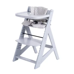 Buxibo Houten Meegroeistoel Kinderstoel met Eetblad Discount