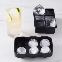 Buxibo IJsblokjes Tray Set Rond en Vierkant 2 x 3 Set van 2 Hot