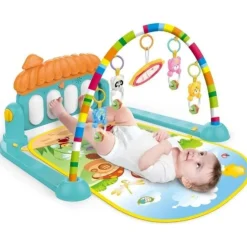 Buxibo 3-in-1 Baby/Peuter Gym Piano Speelmat voor Baby's Outlet