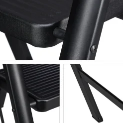 Buxibo Keukentrapje Vouwladder 4 Staps Keukenopstapje Opvouwbare ladderkruk Discount