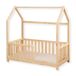 Buxibo Kinderbed met Matras Houten Peuterbed Huisbed Sale