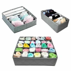 Buxibo Kleding Opbergbox Set Opvouwbare Kastlade Verdeler / Onder Bed Organizer Opberger New