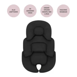 Buxibo Kussen voor Babystoel Kinderzitje Autostoel Veiligheidsstoel Stoelverhoger Clearance