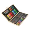 Buxibo Luxe 180 Delige Tekenset Tekendoos met Kleurpotloden Waskrijt Acrylverf Sale