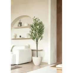 Buxibo Olijfboom 1080 Bladeren 60 Vruchten Kunstplant Outlet