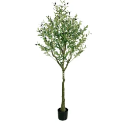 Buxibo Olijfboom 1224 Bladeren 68 Vruchten Kunstplant Online