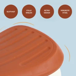 Buxibo Retro Loopauto Loopwagen voor Jongens & Meisjes New