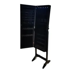 Buxibo Sieradenkast op Poten Met Spiegel Sieraden Organizer Discount