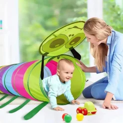 Buxibo Speeltunnel Rups Kinderspeelgoed/Binnenspeelgoed /Buitenspeelgoed New