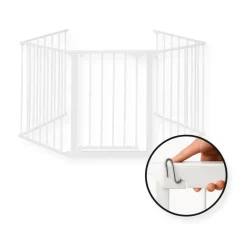 Buxibo Veiligheidshekje voor Kinderen Openhaard Hek Multifunctioneel Kachelhek Clearance