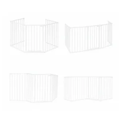 Buxibo Veiligheidshekje voor Kinderen Openhaard Hek Multifunctioneel Kachelhek Clearance