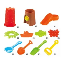 Buxibo Zandbakspeelgoed Voor Kinderen Speelset inclusief 16 Speelstukken Best