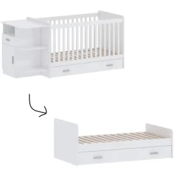 Born Lucky Cabino Meegroei Ledikant Met Lade Sydney Discount