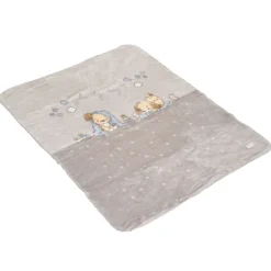 Cangaroo Softy Lovely Day Grey 110 x 140 cm Ledikantdeken Online