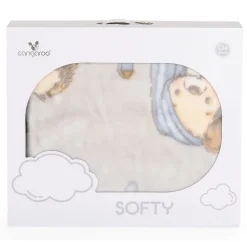Cangaroo Softy Lovely Day Grey 110 x 140 cm Ledikantdeken Online