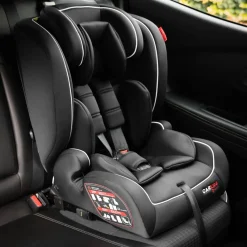 Carkids I-Size Autostoeltje Jessie 76-150cm Isofix Zwart/Wit Outlet