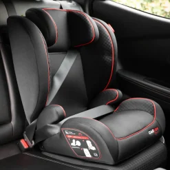 Carkids I-Size Autostoeltje Frankie 100-150cm Zwart/Rood Hot