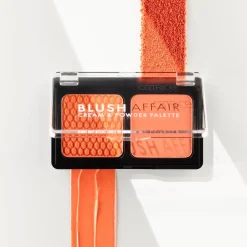 Catrice Blush Affair 030 Absolute Apricot Cream & Powder Palette Hot