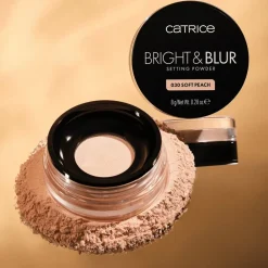 Catrice Bright & Blur 030 Soft Peach Setting Powder Best