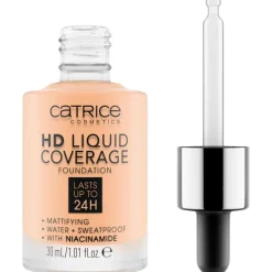 Catrice HD 005 Ivory Beige Liquid Coverage Foundation Clearance