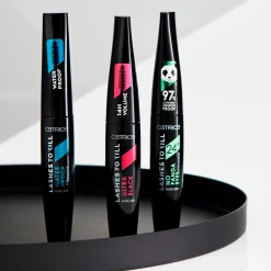 Catrice Lashes To Kill Waterproof Volume Black Mascara Discount