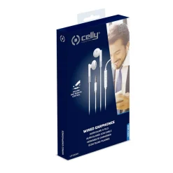 Celly UP300 Stereo Oordopjes 3.5mm Wit Best